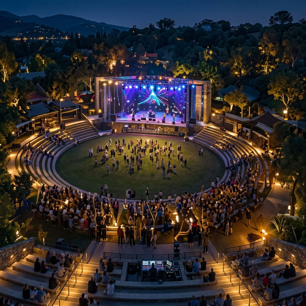 1,500-Seat Open-Air Amphitheatre