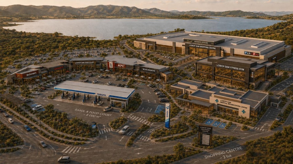 Akwande Commercial Shopping Centre, Gym, Medical Centre & Sasol Fuel Court
