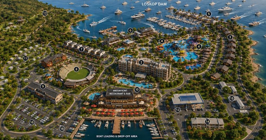 Akwande Resort 3D Master Plan